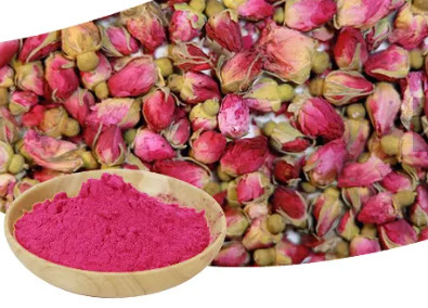 10% Anthocyanins Rosa Pure Plant Extracts Rose Flower Extract