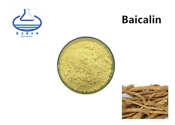 Water Soluble Scutellaria Baicalensis Root Extract 85%, 95% 90% CAS 21967-41-9