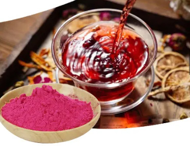 10% Anthocyanins Rosa Pure Plant Extracts Rose Flower Extract
