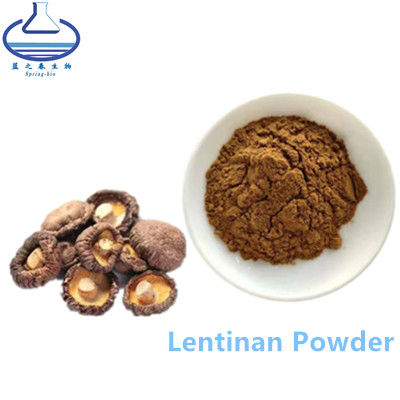Shitake Mushroom Extract 50% Lentinan 37339-90-5 Brown Yellow Powder